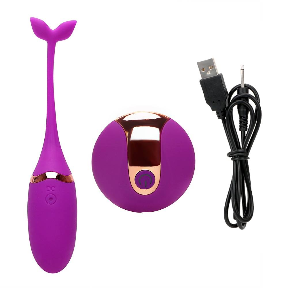 Waterproof Kegel Egg Vibrator Adult Products cb5feb1b7314637725a2e7: Black|Pink|Purple