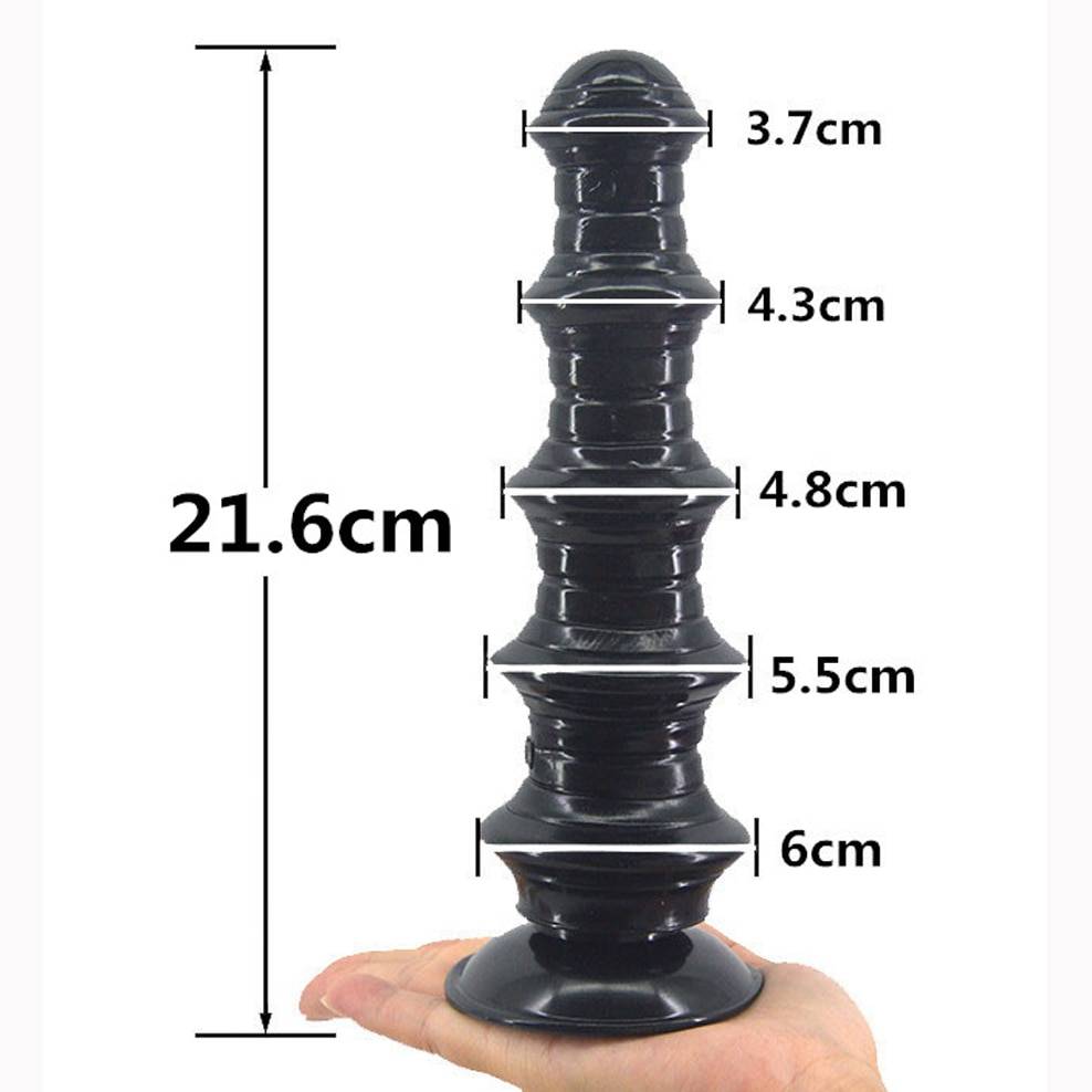 8.3 inch Anal Dildo with Suction Cup Adult Products cb5feb1b7314637725a2e7: Black|Orange|Purple