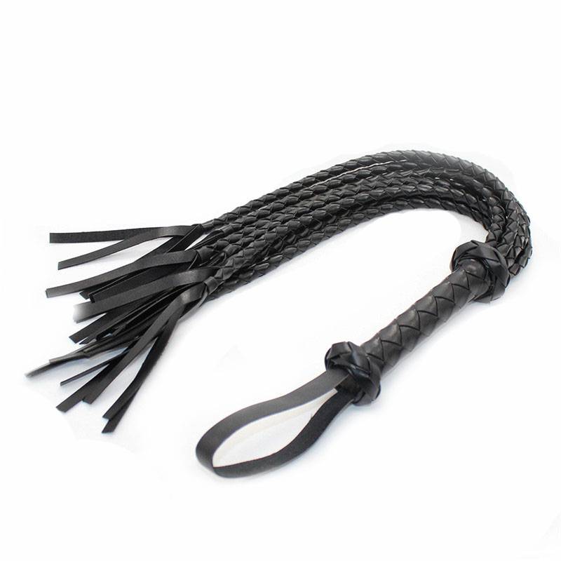 BDSM Adult Games Braided Whip Adult Products cb5feb1b7314637725a2e7: Black|Red