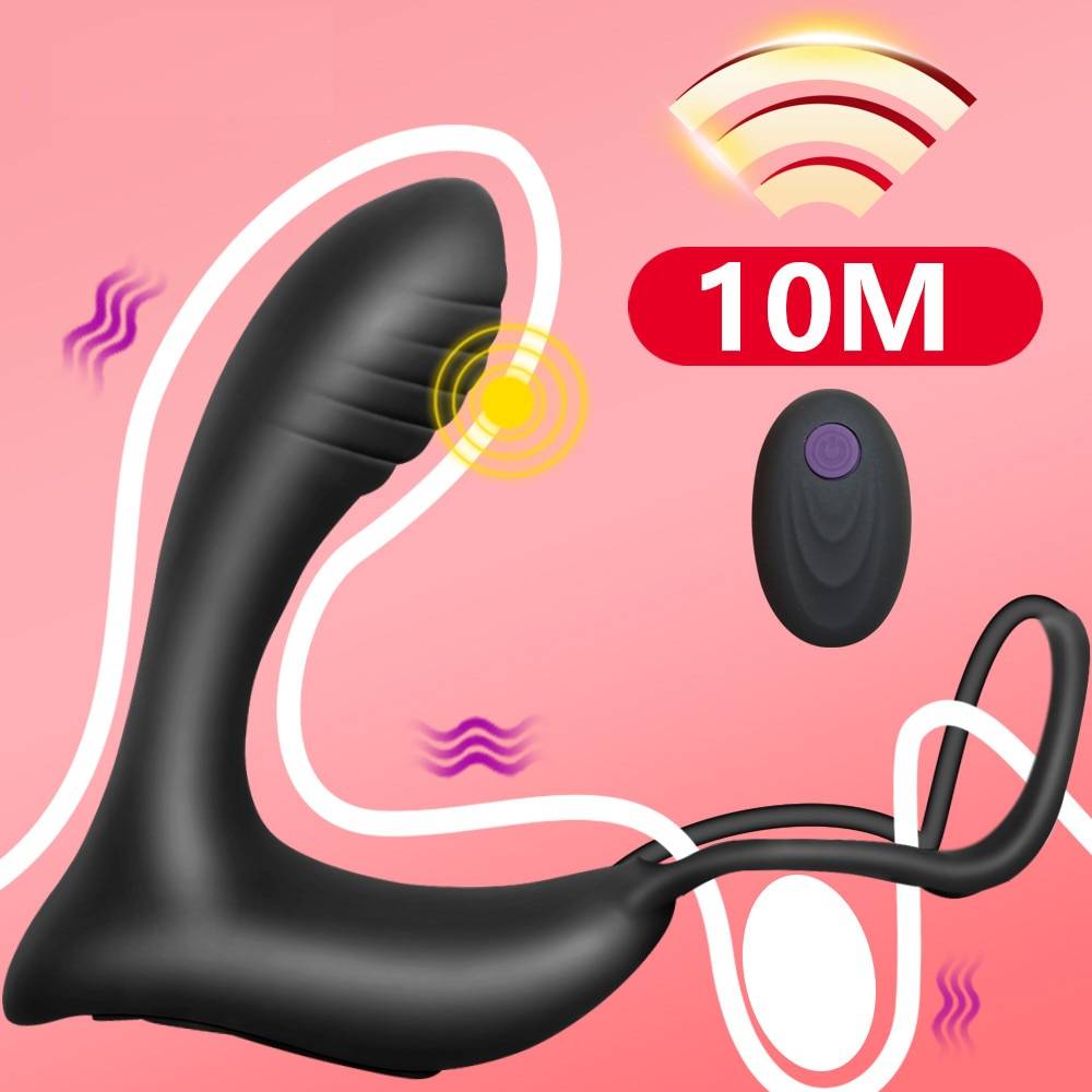 Men’s Prostate Massage Vabrating Silicone Plug Adult Products 1ef722433d607dd9d2b8b7: China