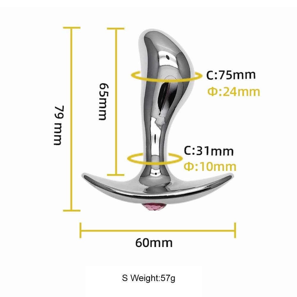 Stainless Steel Anal Plug Adult Products 76b8fa311421219ee55c2f: 1|2|3|4|5|6